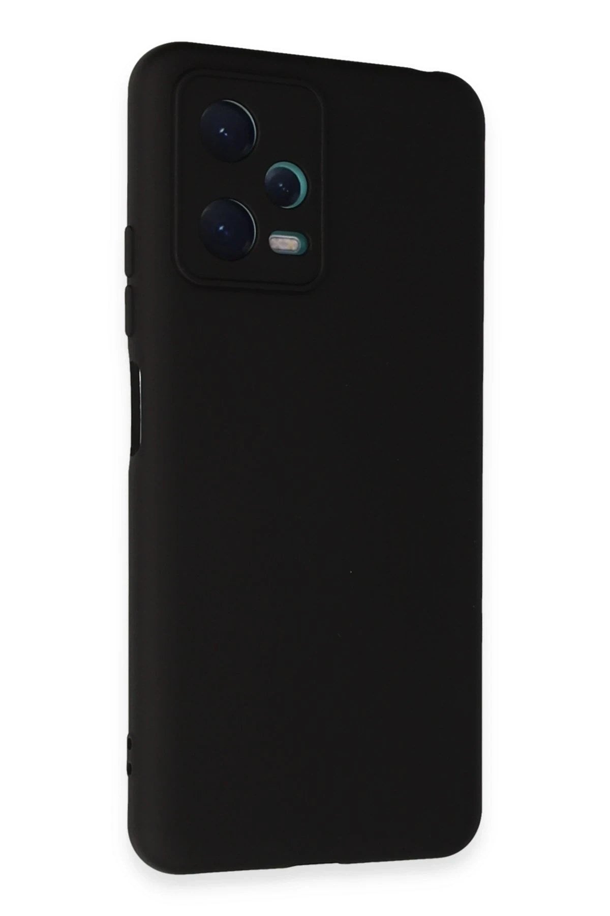 Mey İthalat® Redmi Note 12 5G Kılıf Nano içi Kadife Silikon - Siyah