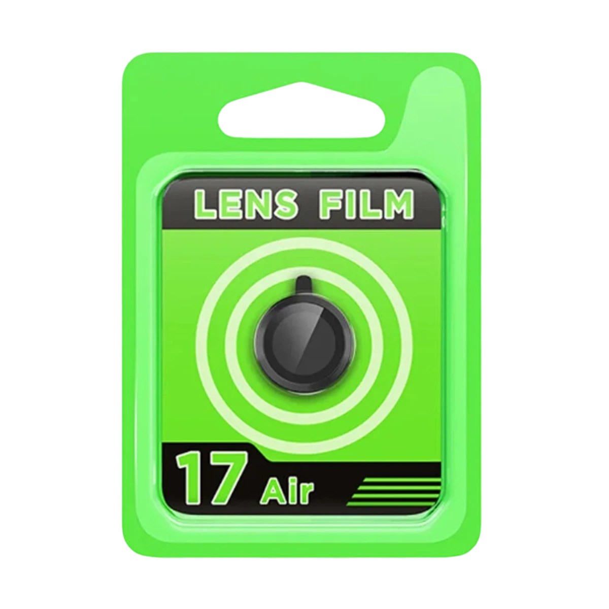 Mey İthalat® iPhone 17 Air Raze Metal Kamera Lens - Siyah