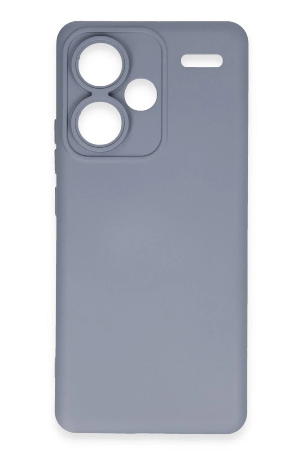 Mey İthalat® Redmi Note 13 Pro Plus Kılıf Nano içi Kadife Silikon - Gri