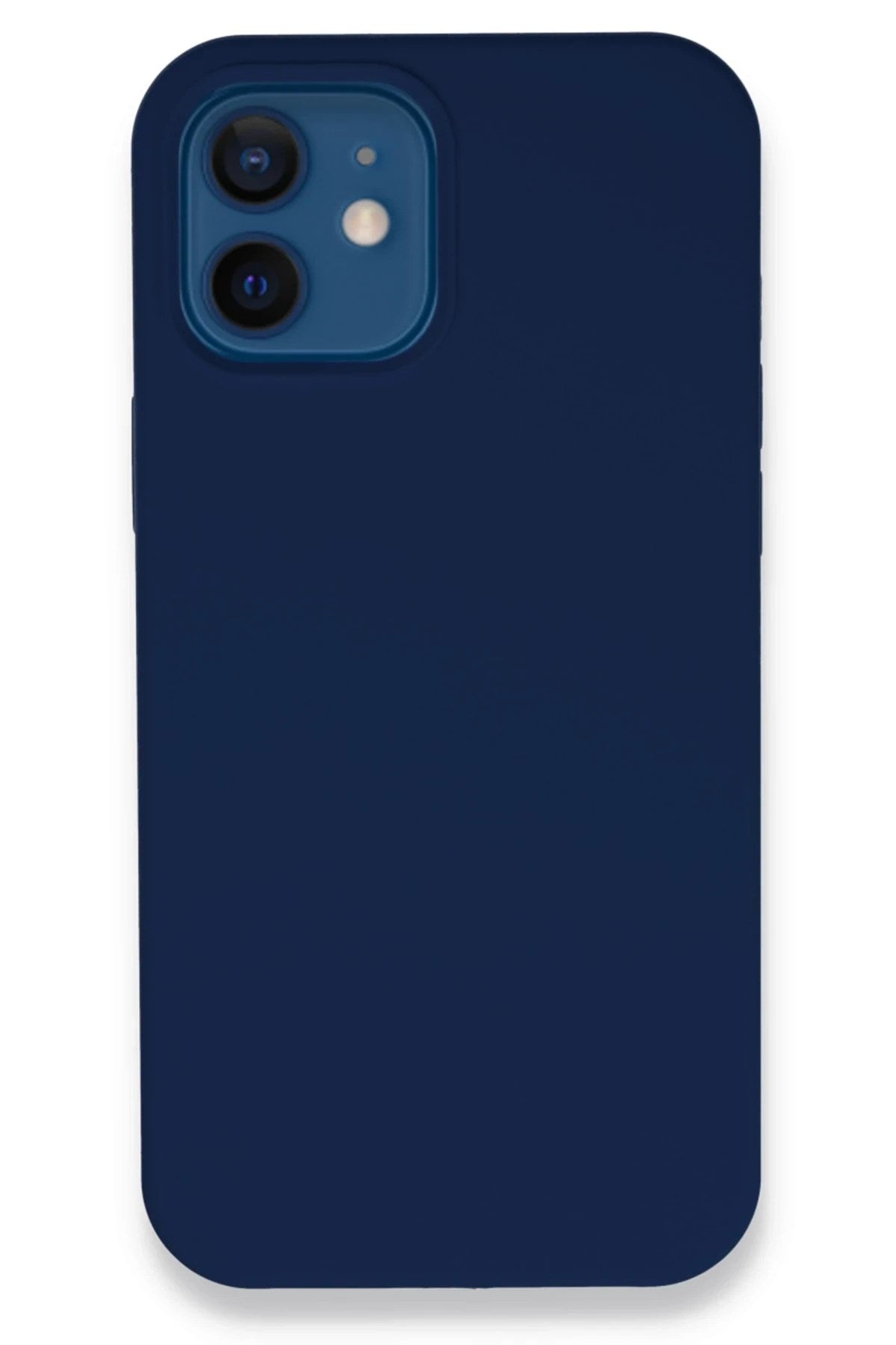 Mey İthalat® iPhone 12 Kılıf Lansman Legant Silikon - Lacivert