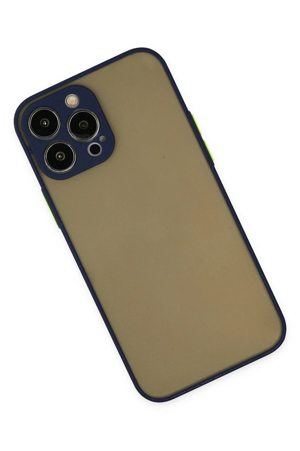 Mey İthalat® iPhone 13 Pro Kılıf Montreal Silikon Kapak - Lacivert