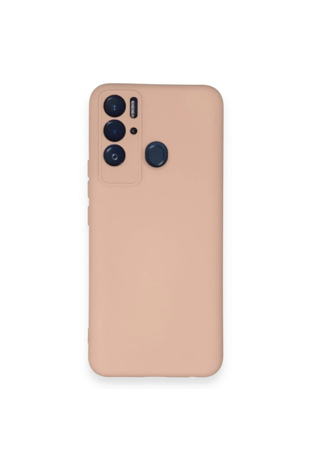 Mey İthalat® Tecno Pova Neo Kılıf Nano içi Kadife Silikon - Pudra