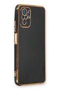 Mey İthalat® Redmi Note 10 Kılıf Volet Silikon - Siyah