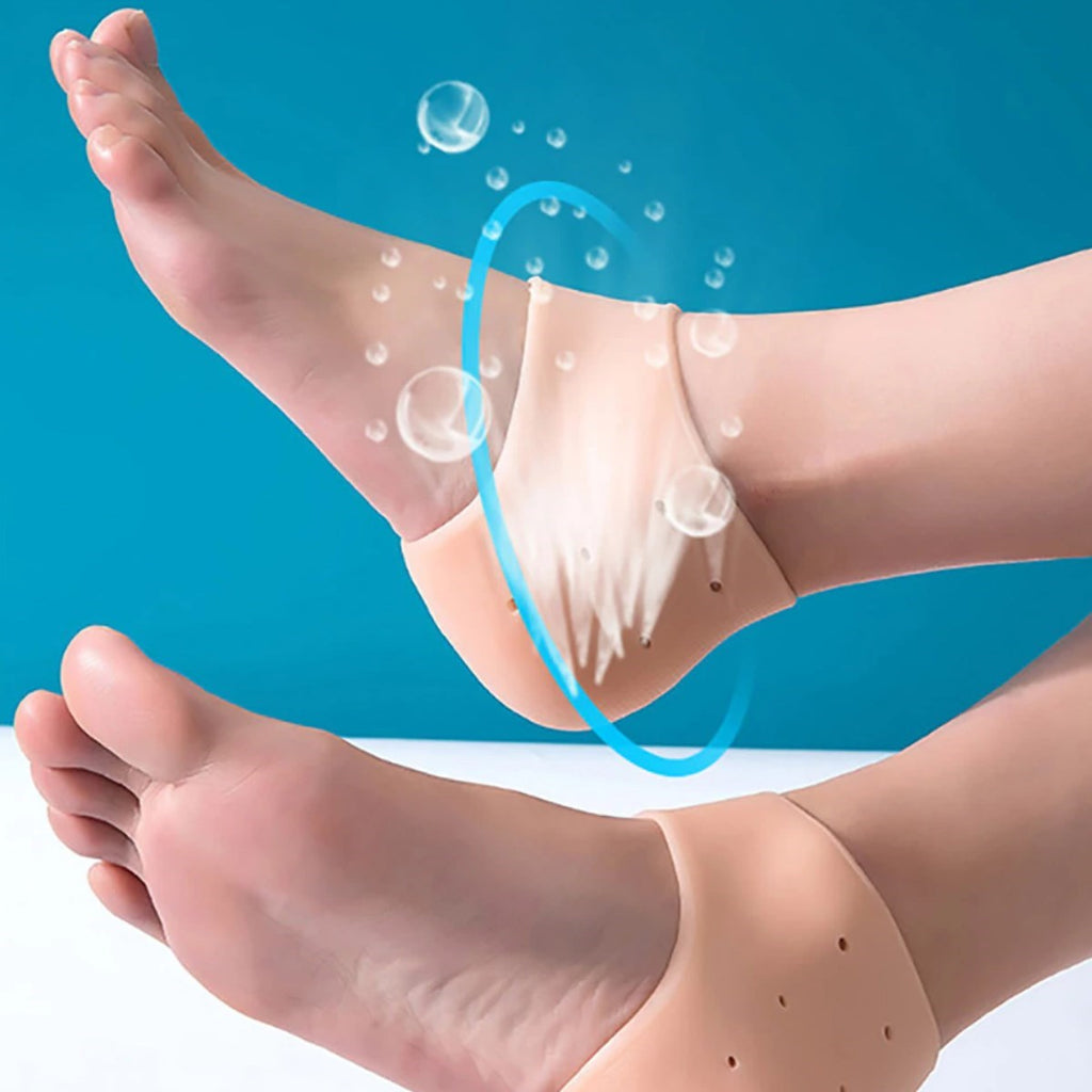 Silikon Plastik Topuk Dikeni Koruyucu Topuk Gömleği 2 Adet