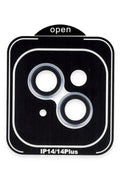 Mey İthalat® iPhone 14 PVD Metal Kamera Lens - Mavi