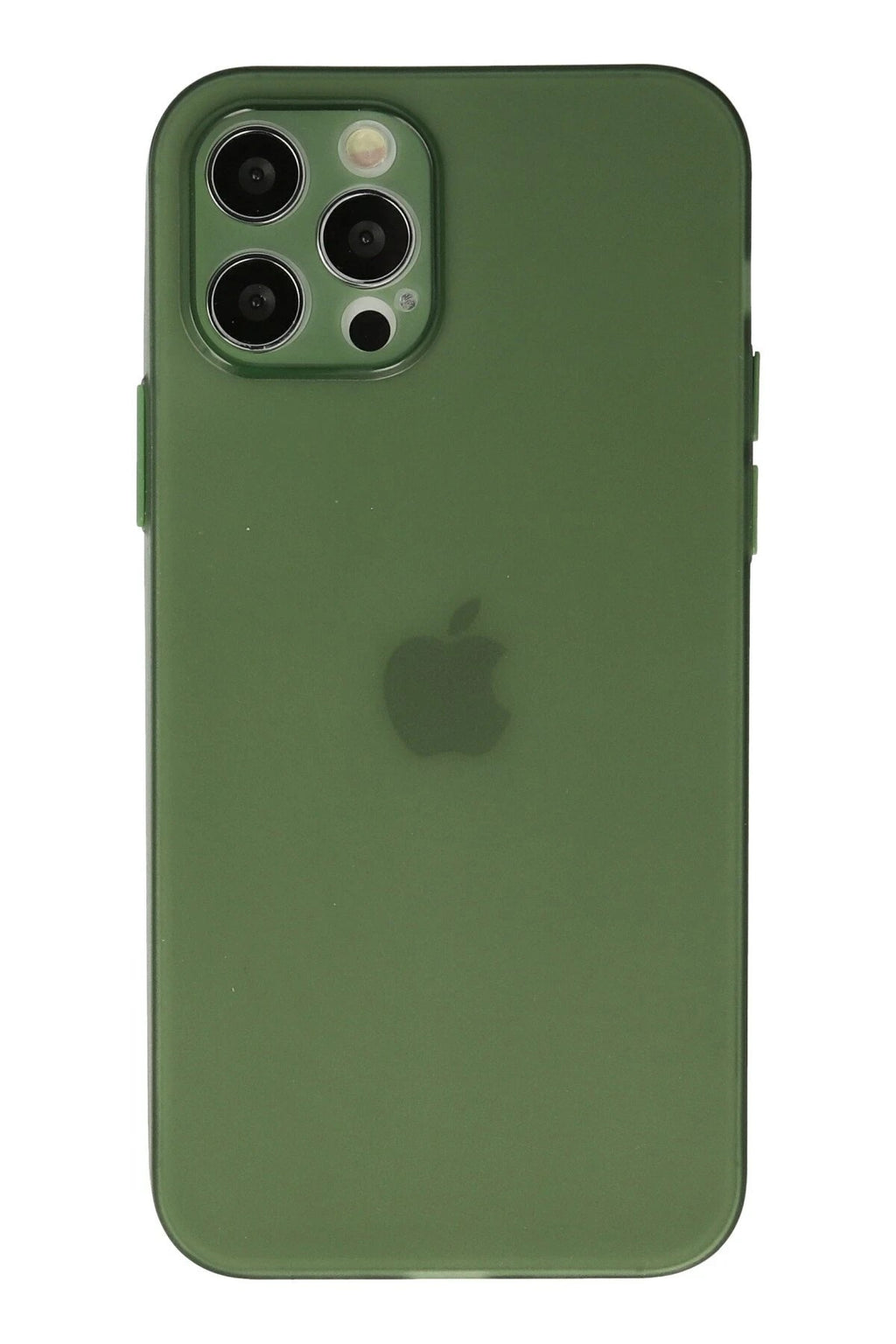 Mey İthalat® iPhone 12 Pro Max Kılıf Puma Silikon - Yeşil