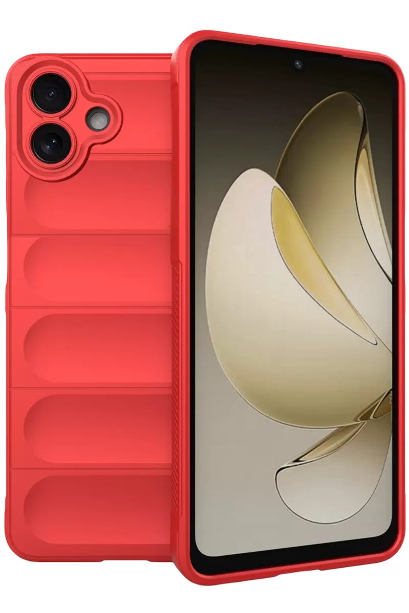 Mey İthalat® Samsung Galaxy A07 4G Optimum Silikon - Kırmızı