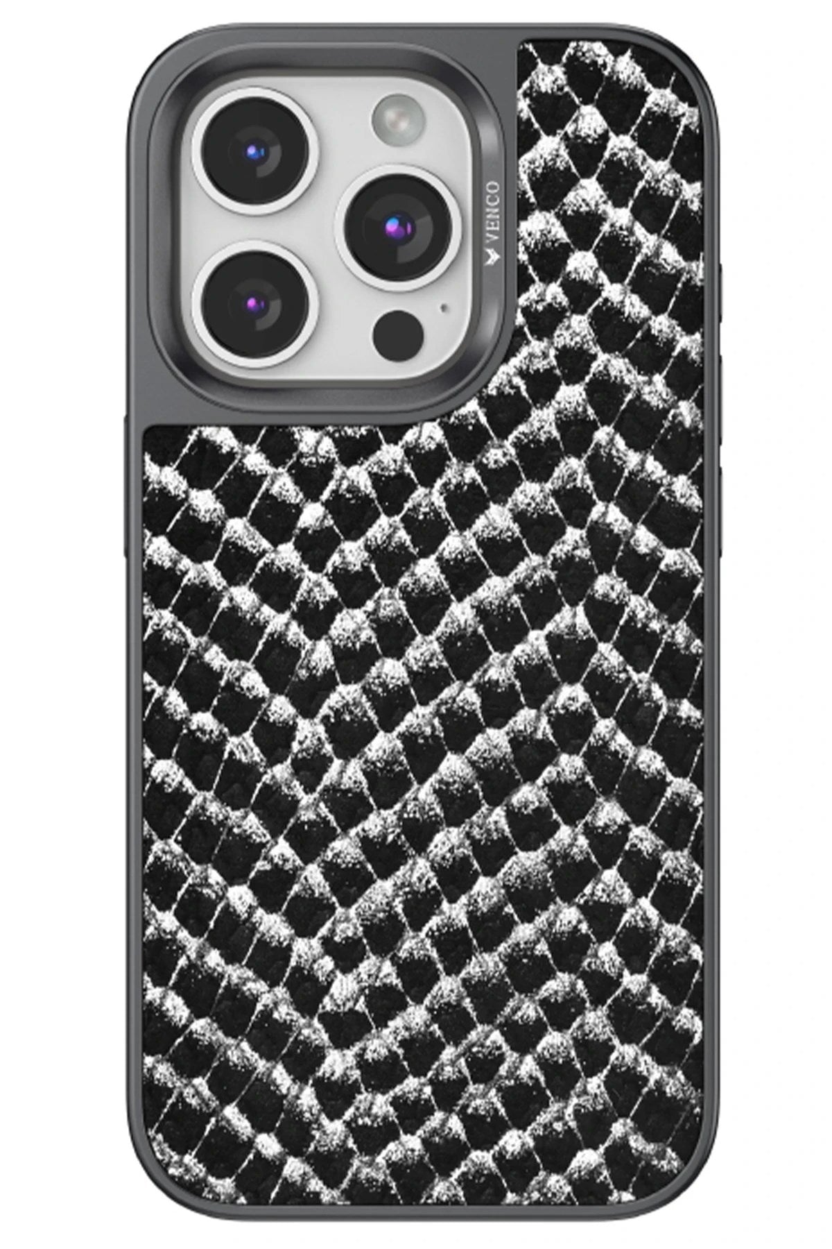 Mey İthalat® iPhone 15 Pro Viper Kapak - Siyah