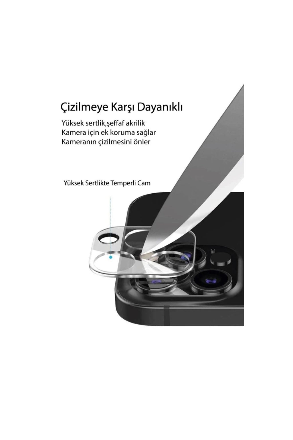 Mey İthalat® Redmi Note 13 4G Kamera Lens Koruma Cam