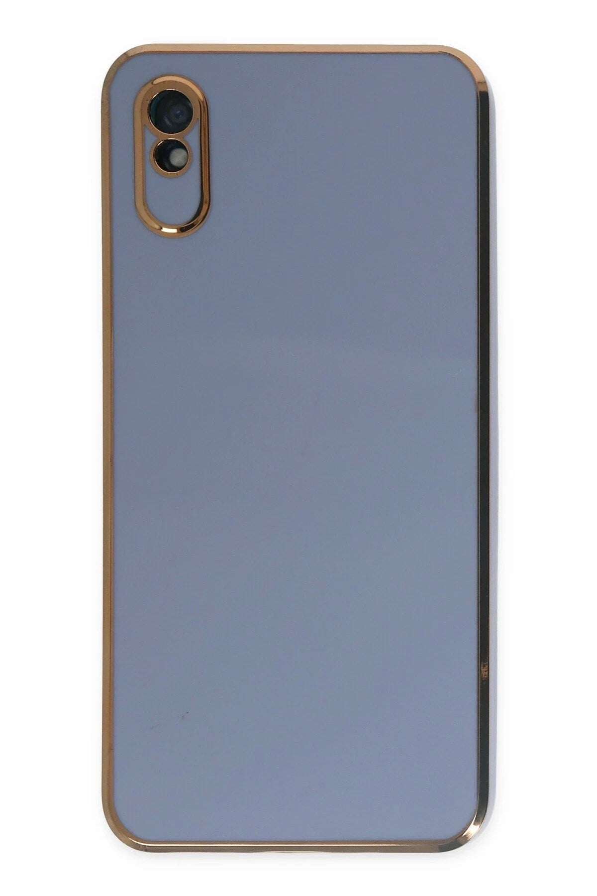 Mey İthalat® Redmi 9A Kılıf Volet Silikon - Mavi