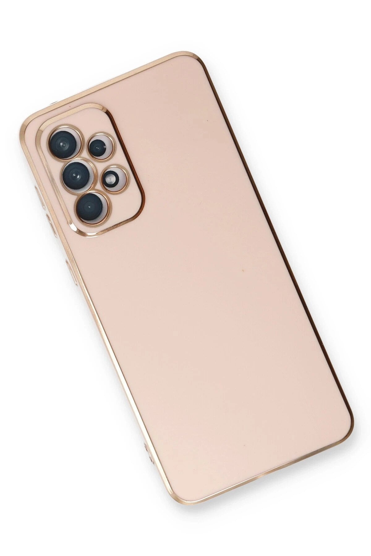 Mey İthalat® Samsung Galaxy A53 5G Kılıf Volet Silikon - Pembe