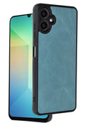Mey İthalat® Samsung Galaxy A06 Kılıf Aras Deri Kapak - Açık Yeşil