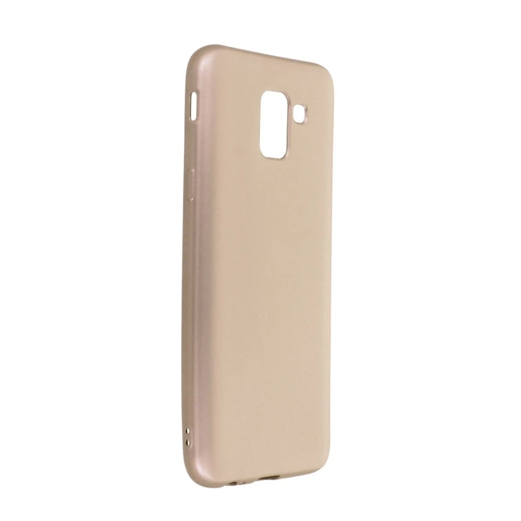 Mey İthalat® Samsung Galaxy J6 Kılıf First Silikon - Gold