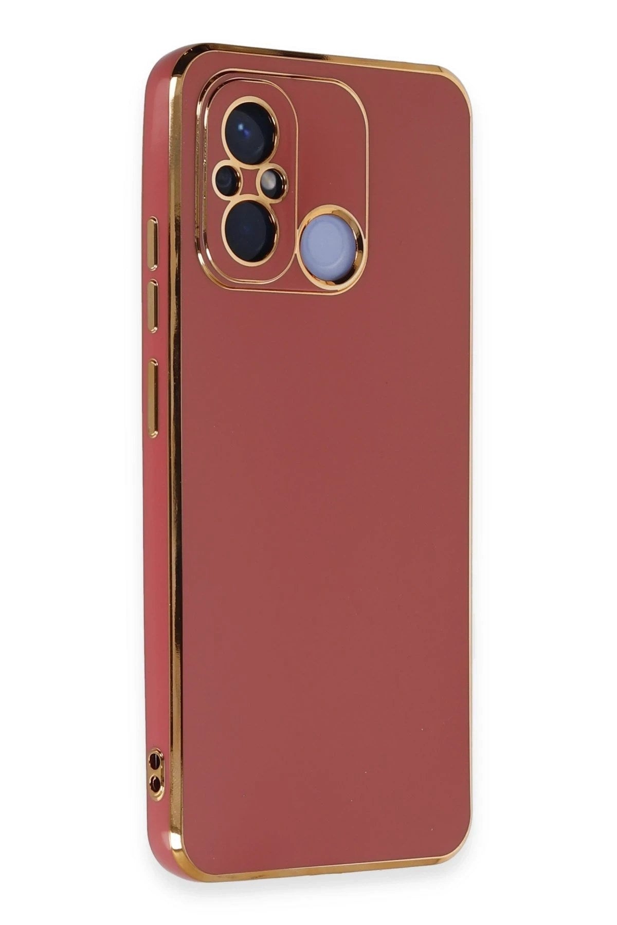 Mey İthalat® Redmi 12C Kılıf Volet Silikon - Kırmızı