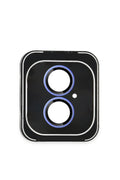 Mey İthalat® iPhone 16 PVD Metal Kamera Lens - Mavi