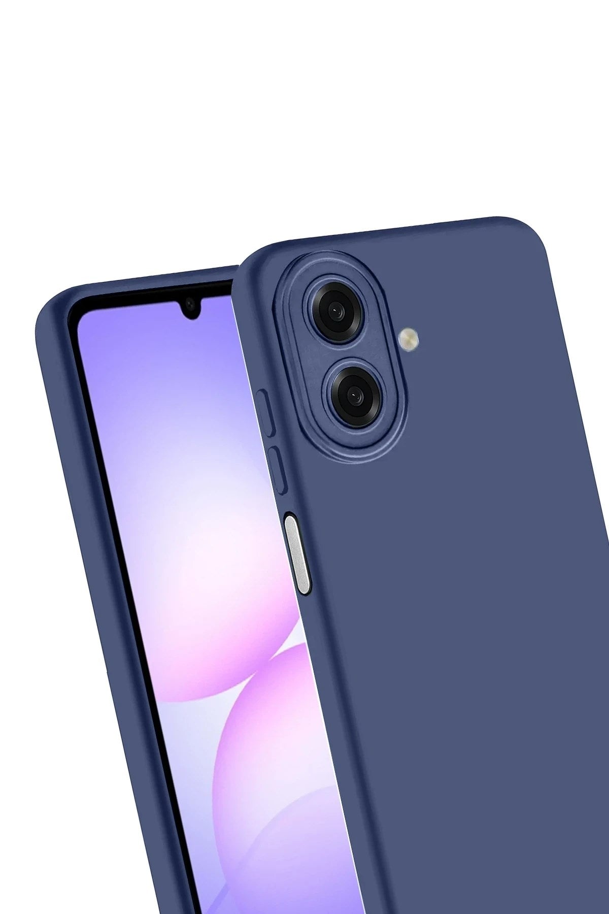 Mey İthalat® Samsung Galaxy A07 4G First Silikon - Lacivert