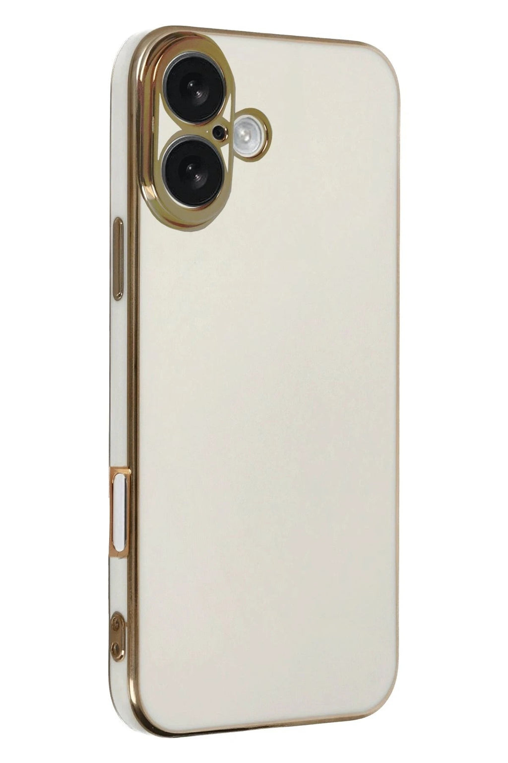 Mey İthalat® iPhone 16 Kılıf Volet Silikon - Beyaz