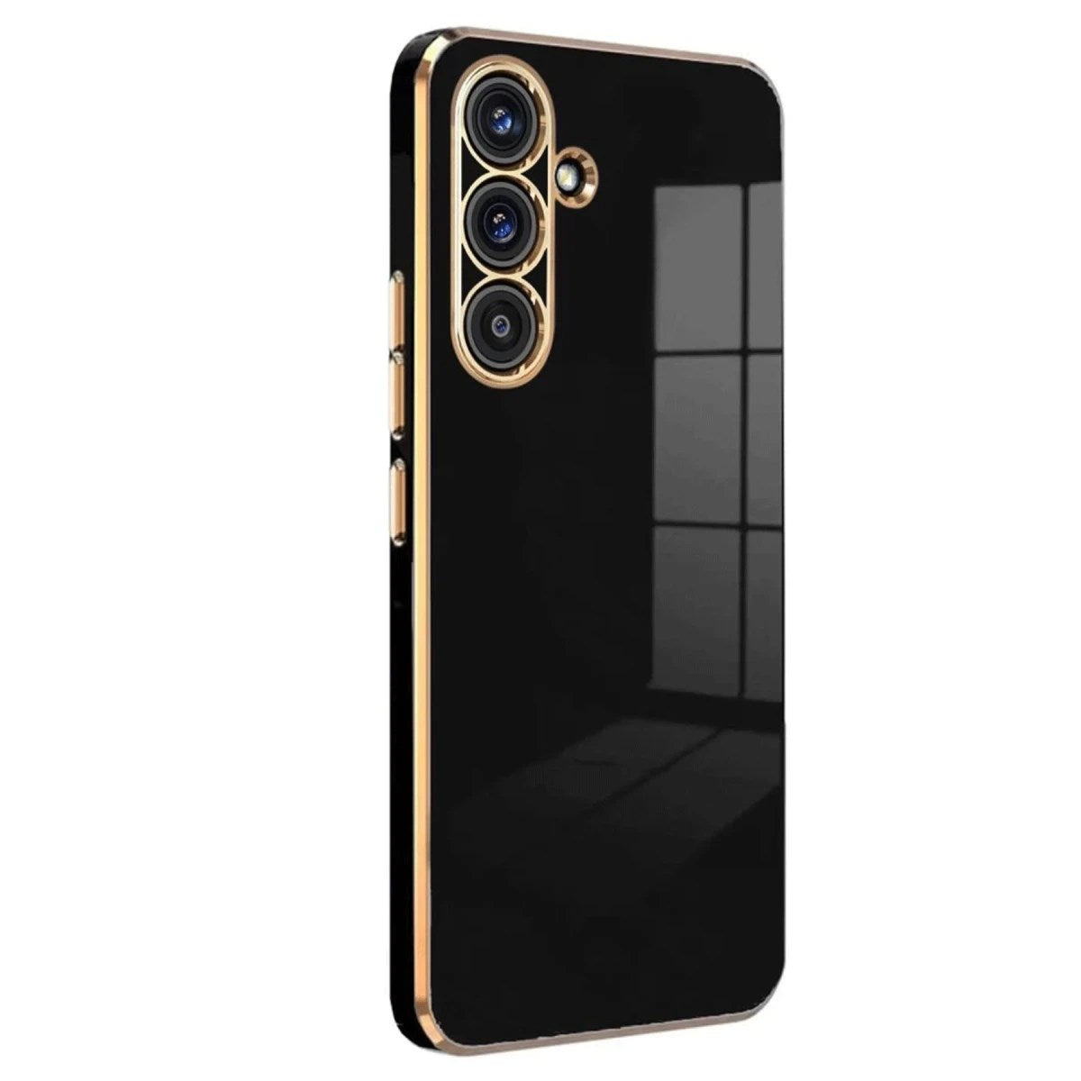 Mey İthalat® Samsung Galaxy M34 5G Kılıf Volet Silikon - Siyah