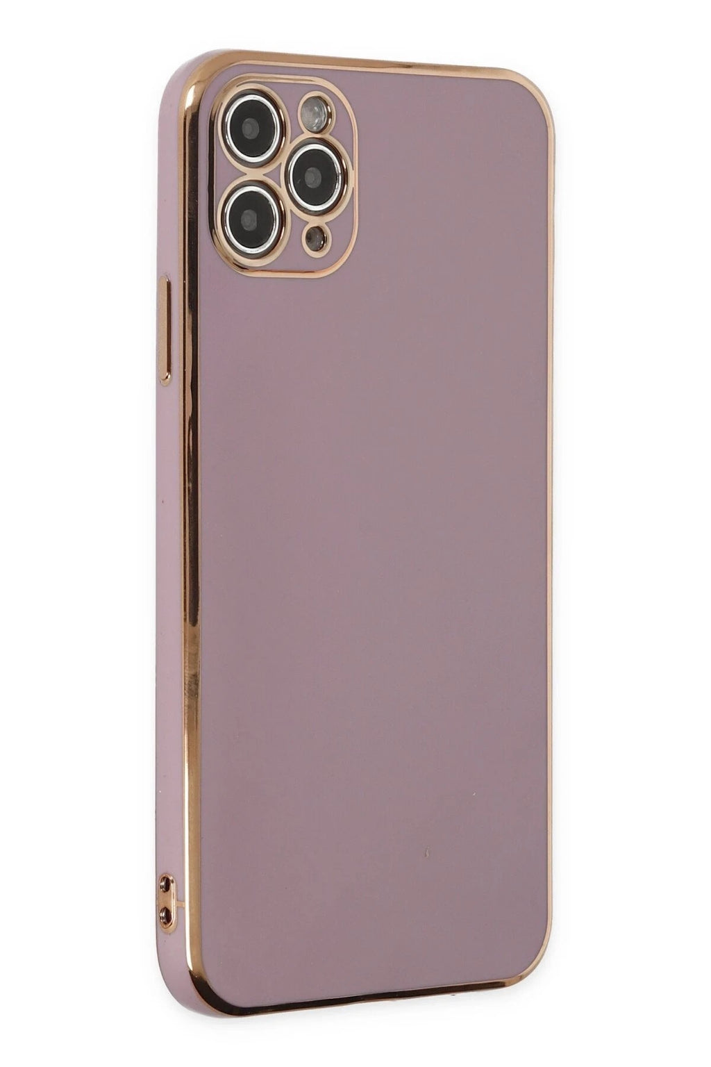 Mey İthalat® iPhone 11 Pro Max Kılıf Volet Silikon - Mor