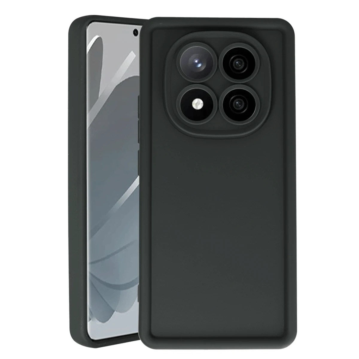 Mey İthalat® Redmi Note 14 Pro 4G Kılıf Viera Silikon - Siyah
