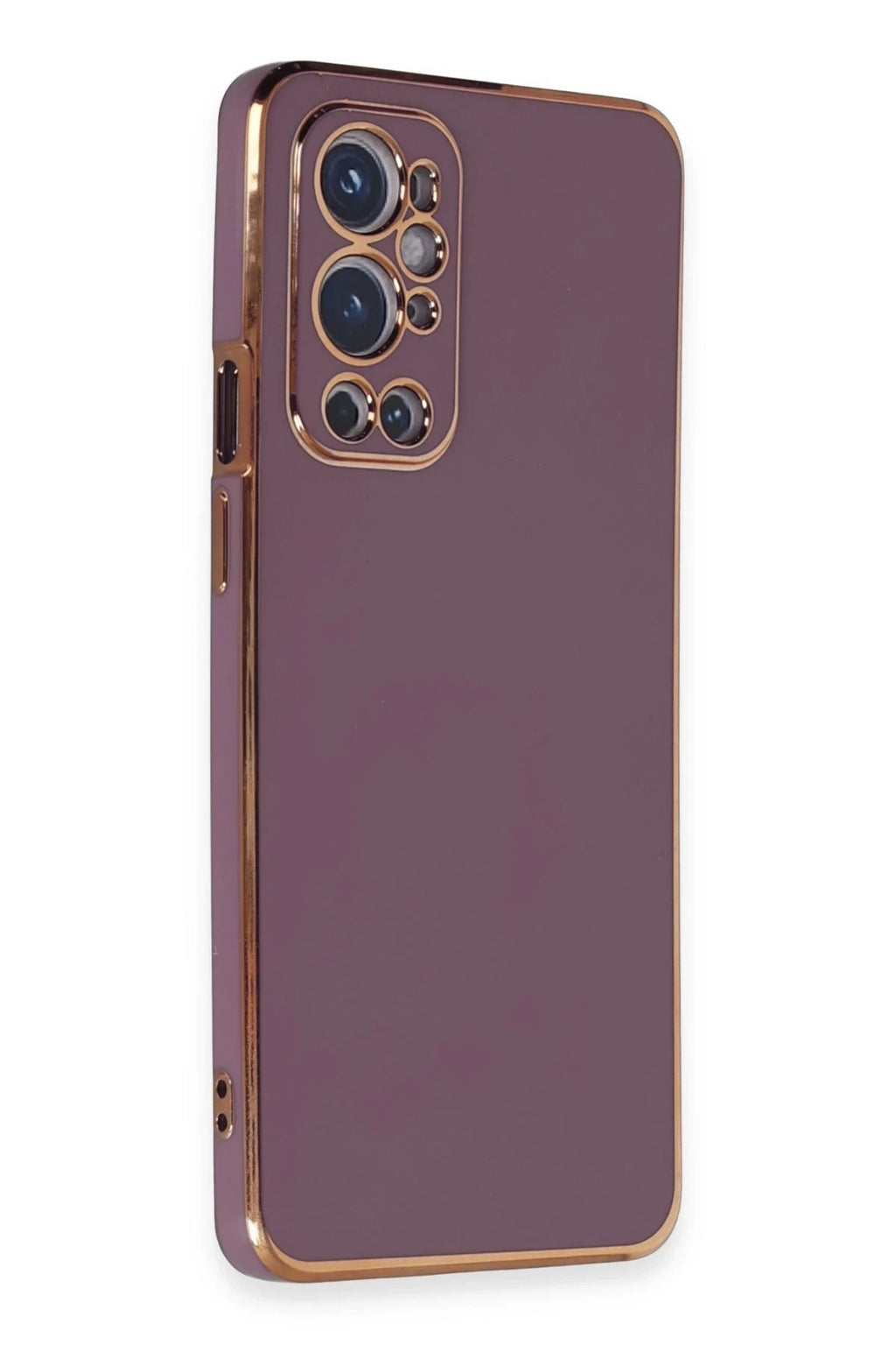 Mey İthalat® One Plus 9 Pro Kılıf Volet Silikon - Mor