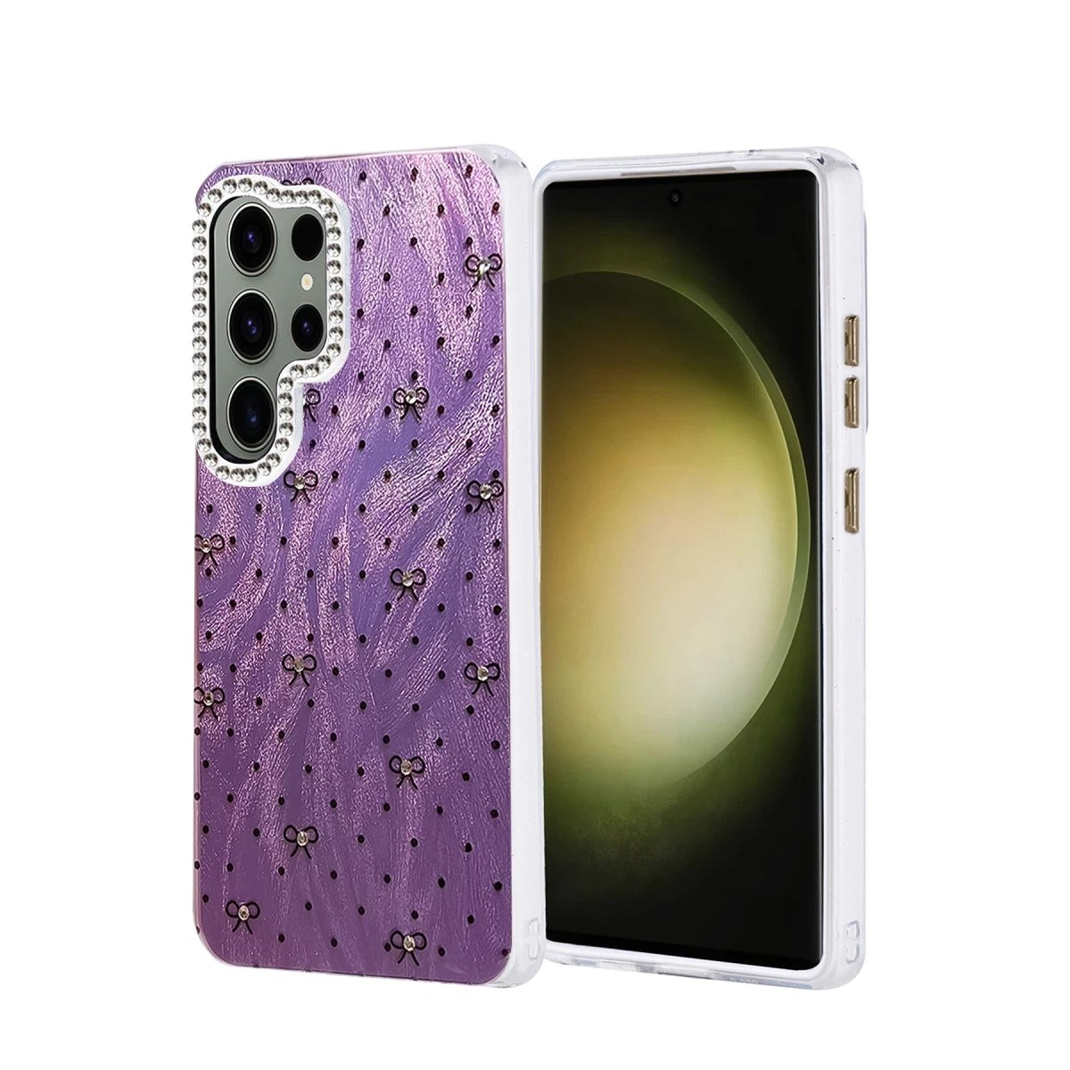 Mey İthalat® Samsung Galaxy S25 Ultra Kılıf Blade Aynalı Desenli Kapak - Desen 2