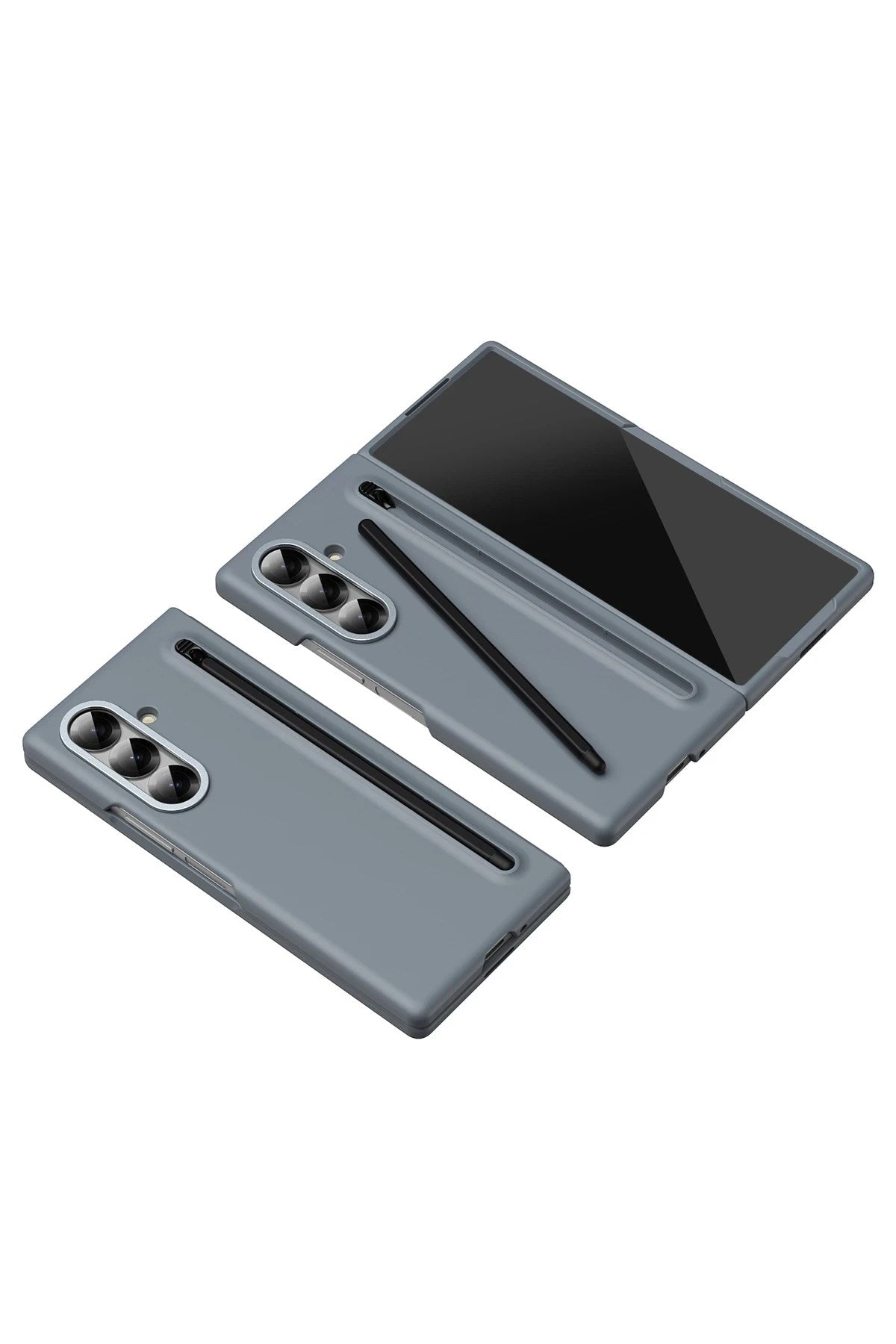 Mey İthalat® Samsung Galaxy Z Fold 6 Hole Fold Kapak - Titan Gri
