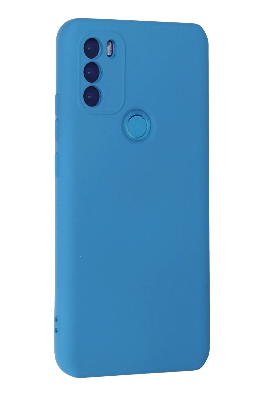 Mey İthalat® General Mobile GM 21 Plus Kılıf Nano içi Kadife Silikon - Mavi