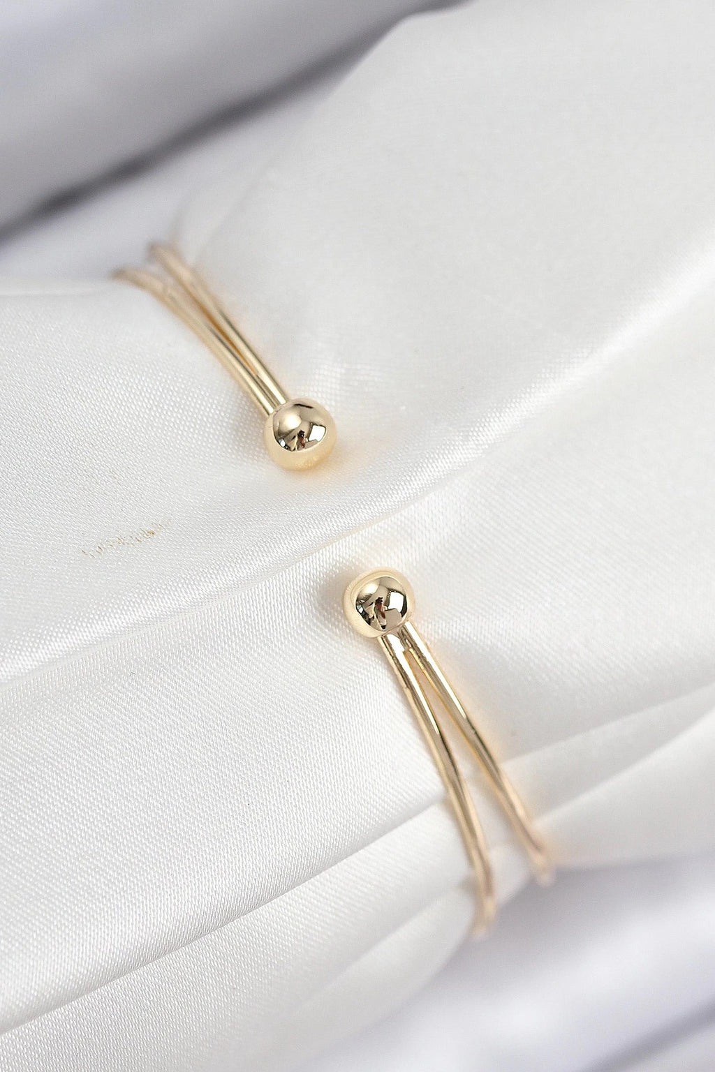 Mey İthalat® Pirinç Zirkon Taşlı Kelebek Model Gold Renk Kadın Bileklik