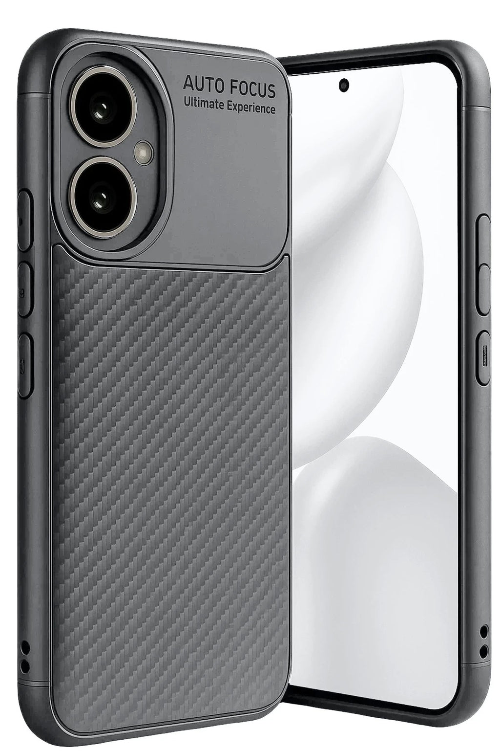 Mey İthalat® Honor 400 Kılıf Auto Focus Karbon Kapak - Gri