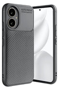 Mey İthalat® Honor 400 Kılıf Auto Focus Karbon Kapak - Gri