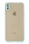 Mey İthalat® iPhone XS Max Kılıf Montreal Silikon Kapak - Turkuaz