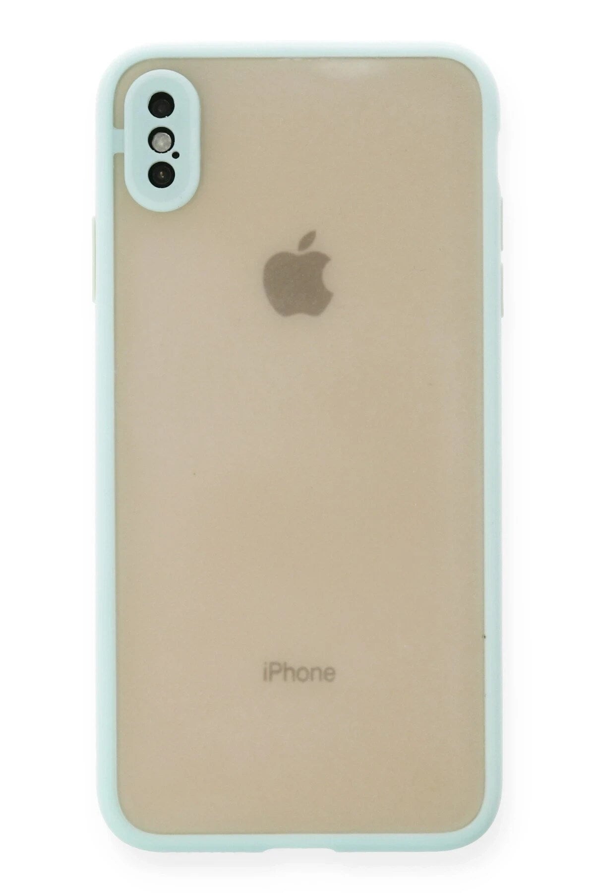 Mey İthalat® iPhone XS Max Kılıf Montreal Silikon Kapak - Turkuaz