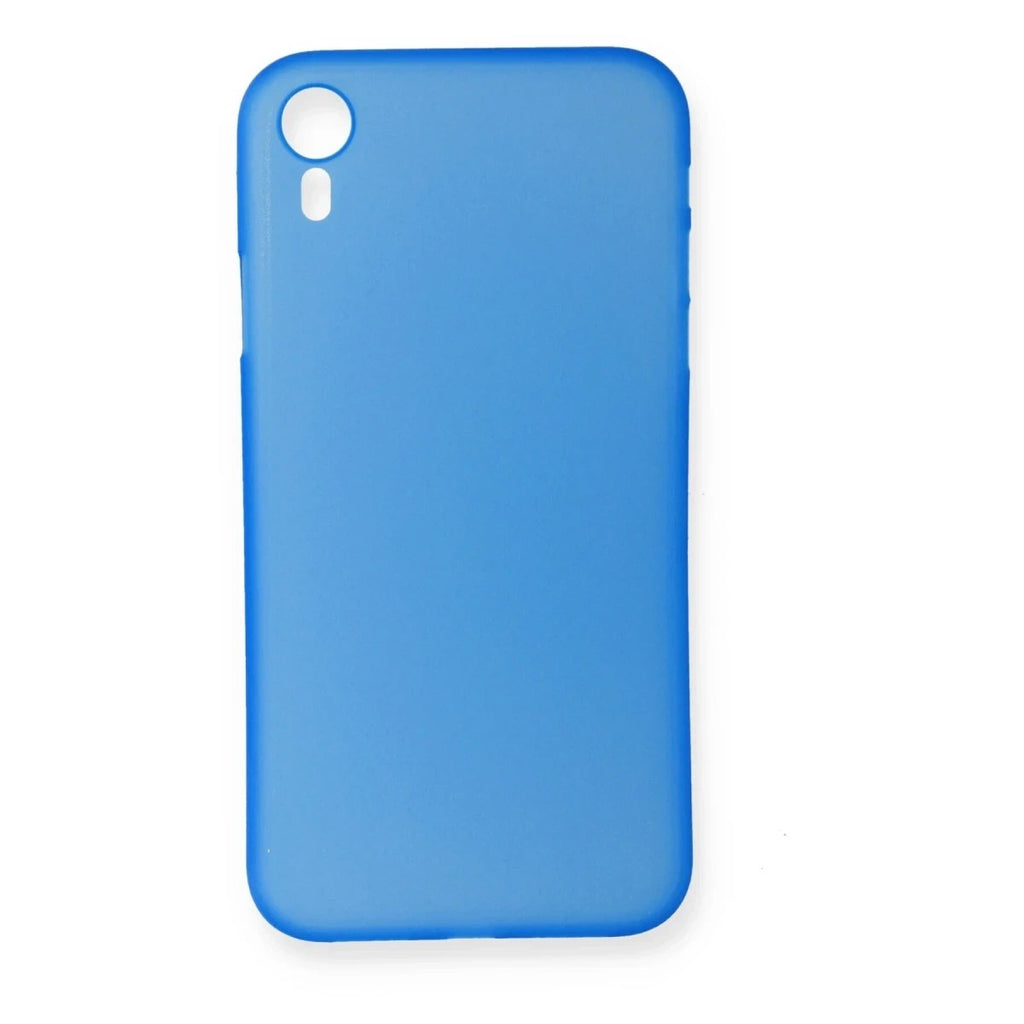 Mey İthalat® iPhone XR Kılıf PP Ultra İnce Kapak - Mavi