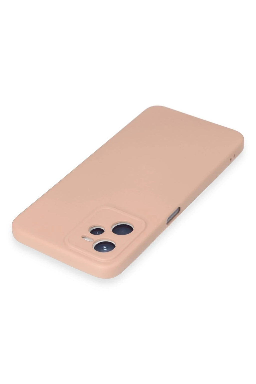 Mey İthalat® Realme C35 Kılıf Nano içi Kadife Silikon - Pudra