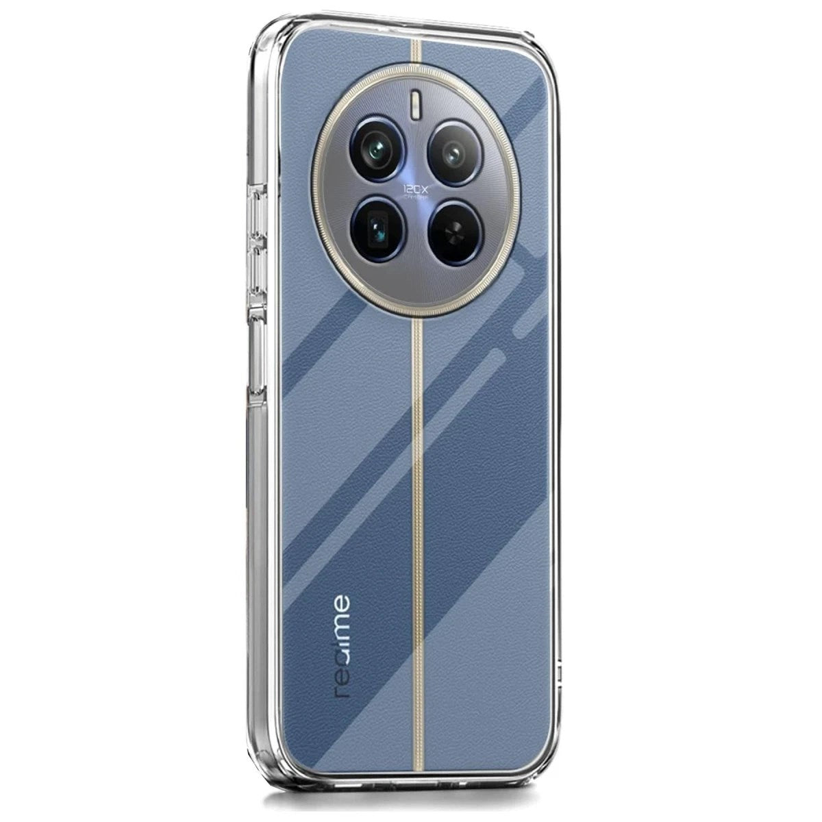 Mey İthalat® Realme 12 Pro Plus Kılıf Lüx Şeffaf Silikon