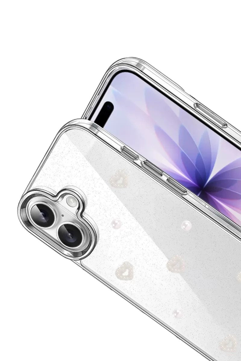 Mey İthalat® iPhone 16 Fiyonk Desenli Kapak - Desen 10