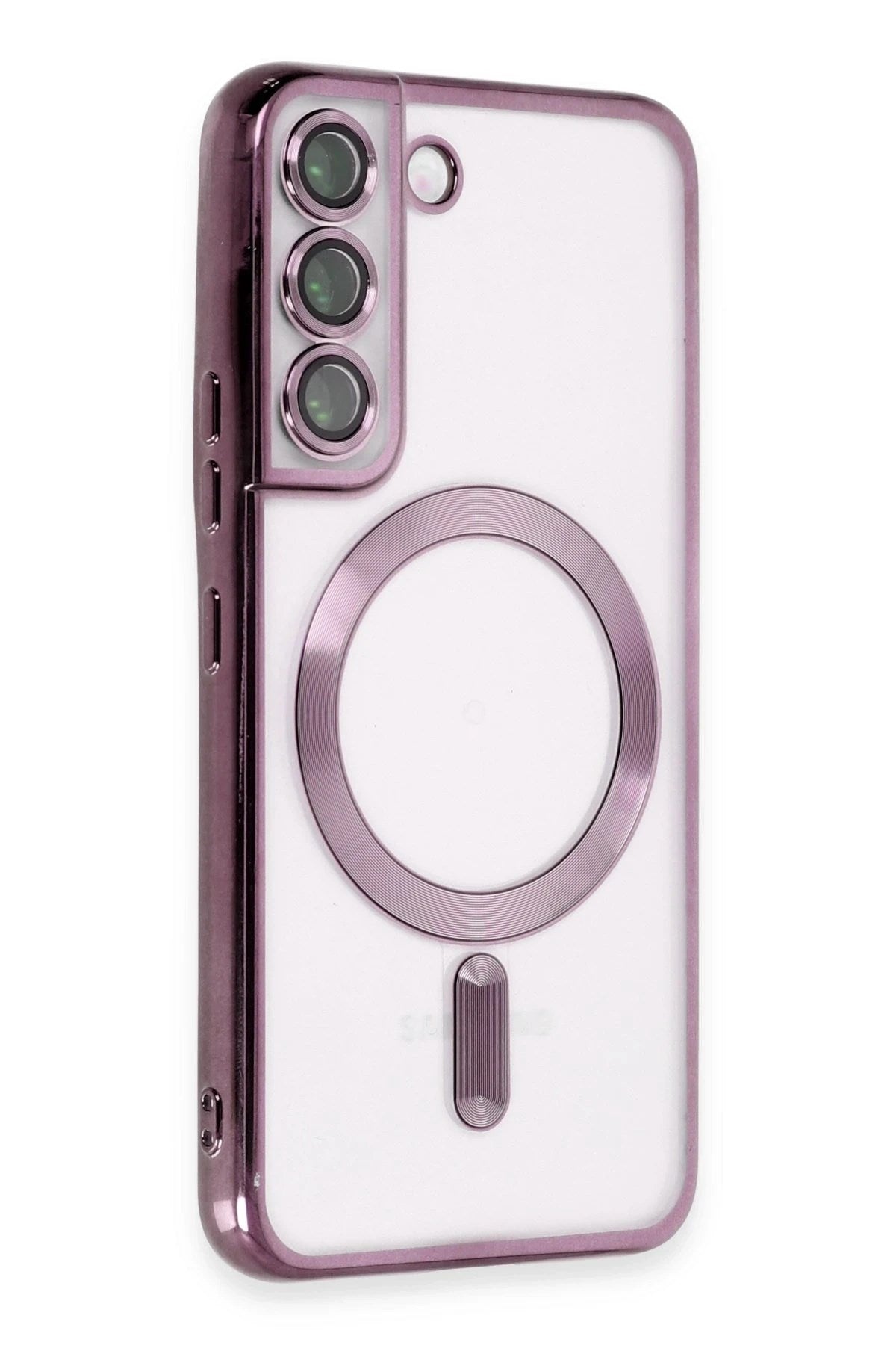 Mey İthalat® Samsung Galaxy S22 Kılıf Kross Magneticsafe Kapak - Mor