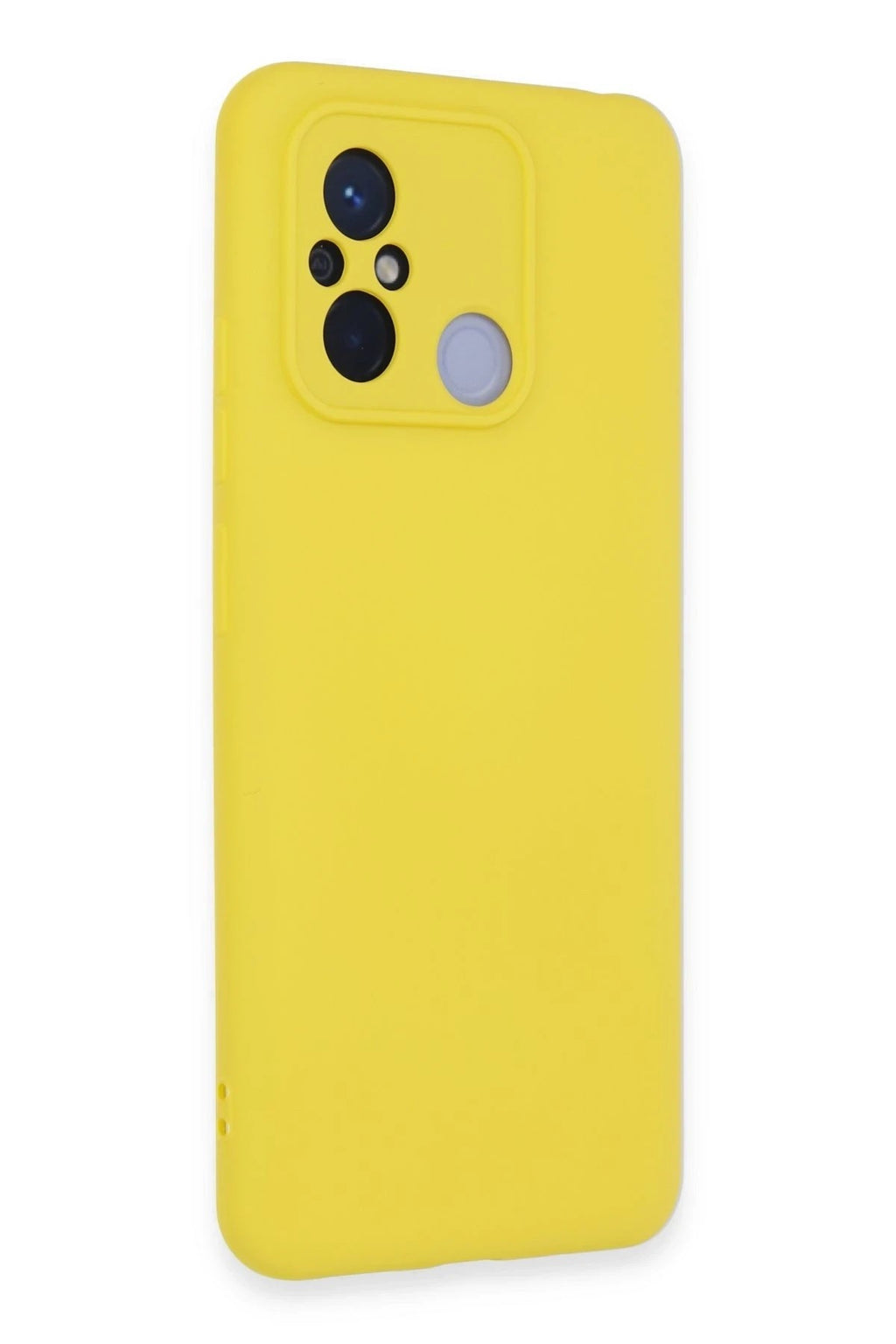 Mey İthalat® Redmi 12C Kılıf Nano içi Kadife Silikon - Sarı