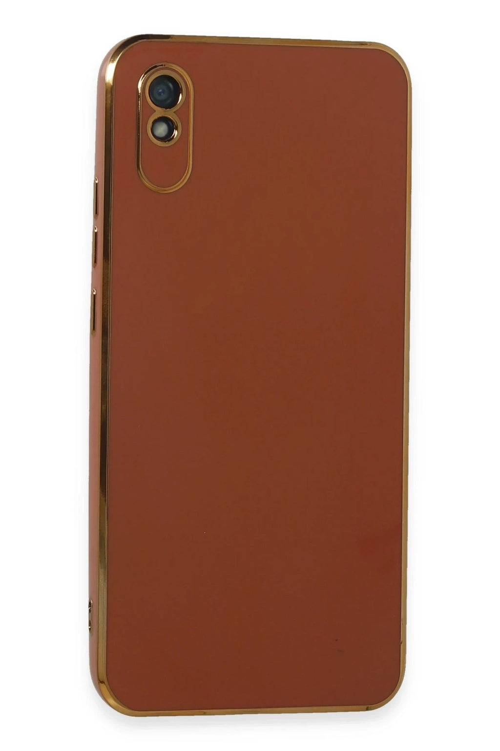 Mey İthalat® Redmi 9A Kılıf Volet Silikon - Kırmızı