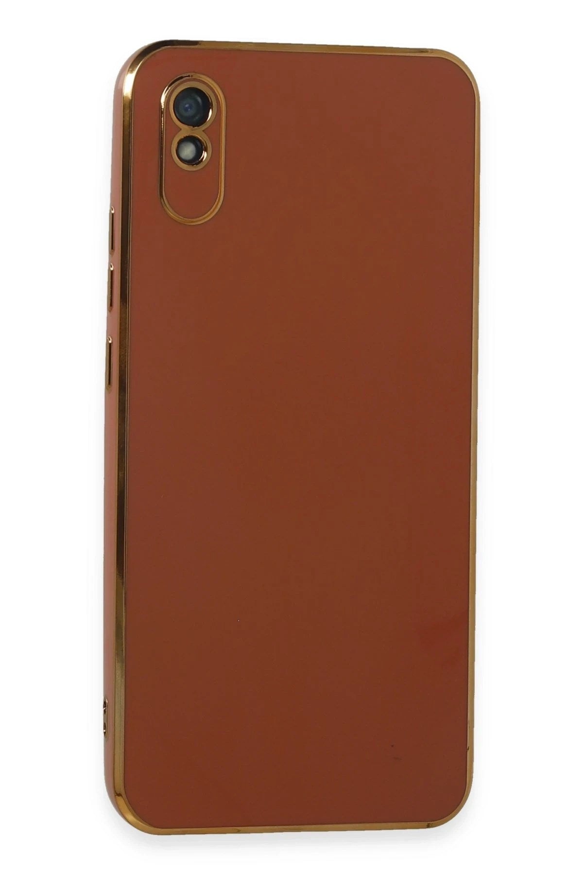 Mey İthalat® Redmi 9A Kılıf Volet Silikon - Kırmızı