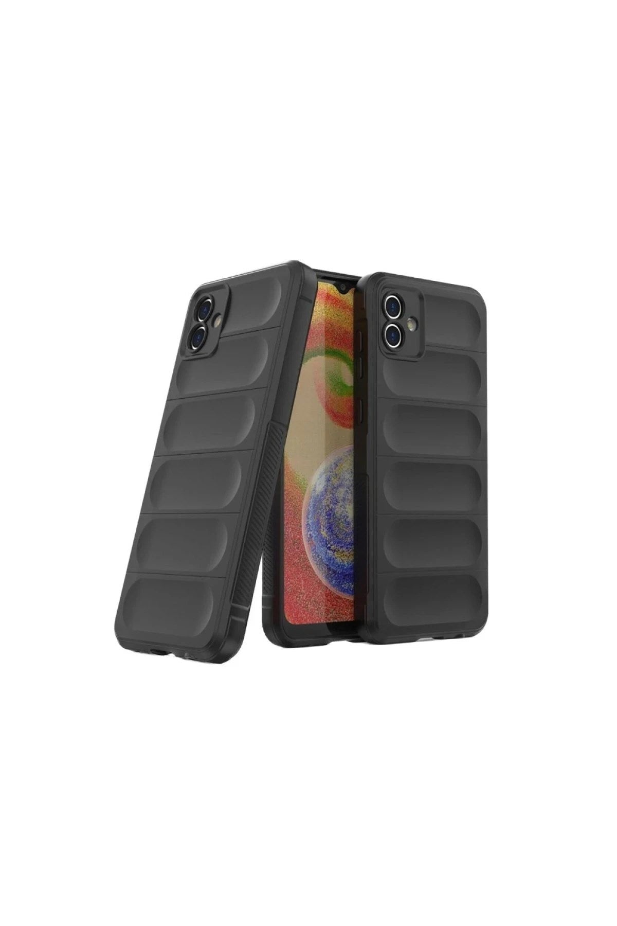 Mey İthalat® Samsung Galaxy A06 Kılıf Optimum Silikon - Siyah