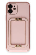 Mey İthalat® iPhone 12 Kılıf Coco Elit Kapak - Pembe