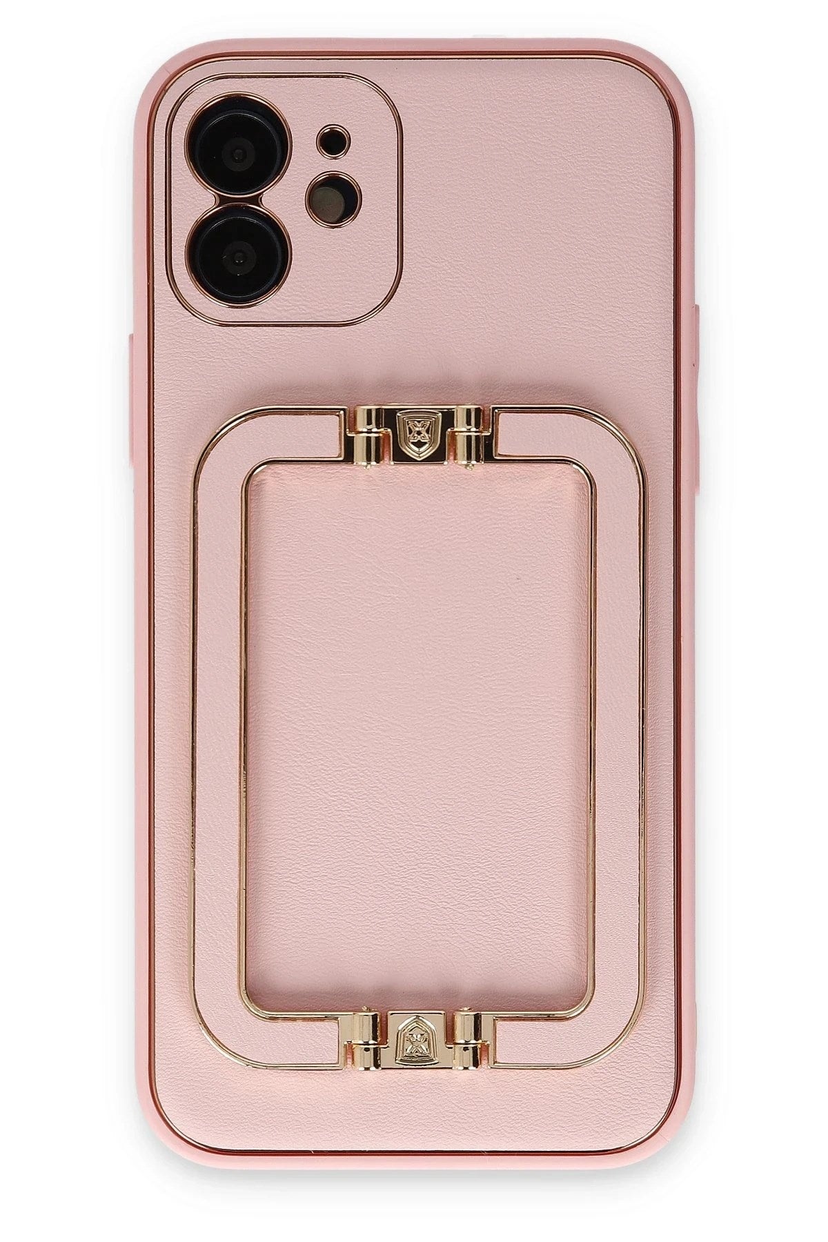 Mey İthalat® iPhone 12 Kılıf Coco Elit Kapak - Pembe