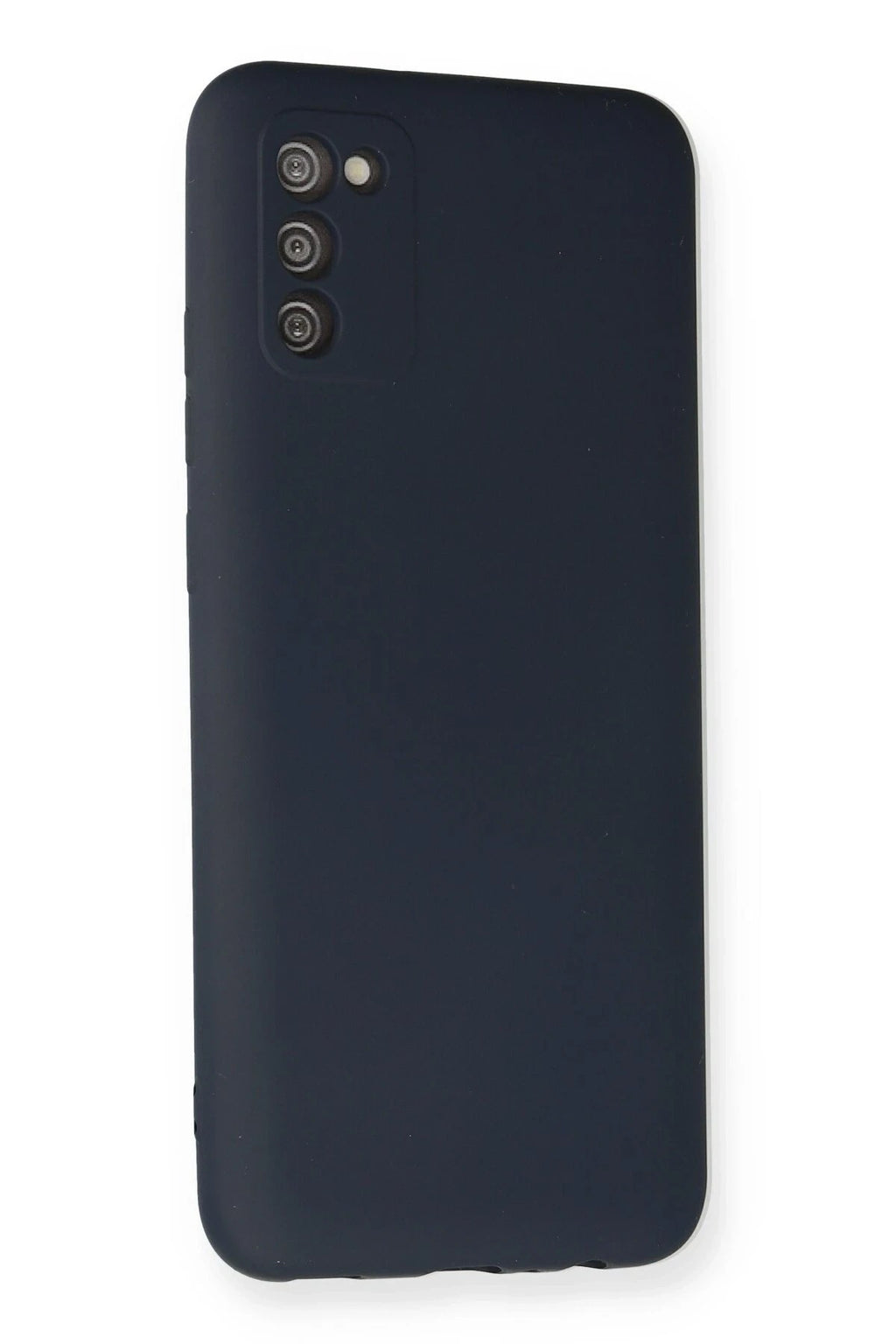 Mey İthalat® Samsung Galaxy A02S Kılıf Nano içi Kadife Silikon - Lacivert