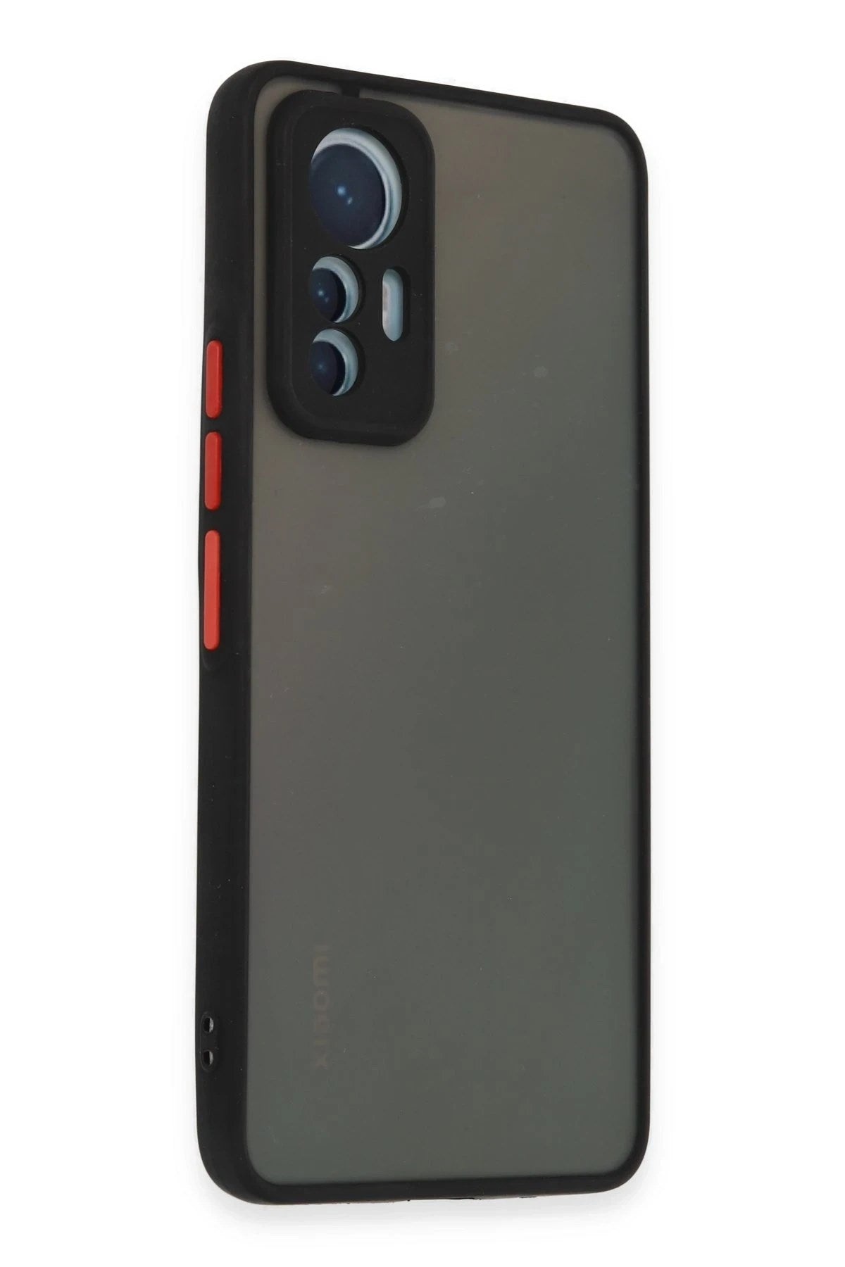 Mey İthalat® Mi 12 Lite Kılıf Montreal Silikon Kapak - Siyah