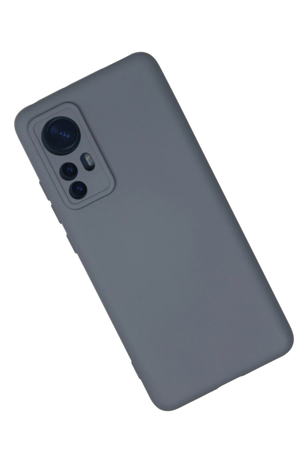 Mey İthalat® Mi 12 Kılıf Nano içi Kadife Silikon - Gri
