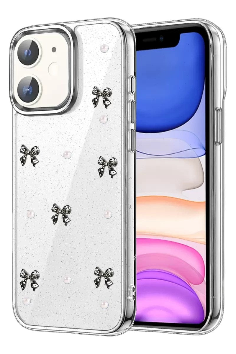 Mey İthalat® iPhone 11 Fiyonk Desenli Kapak - Desen 8