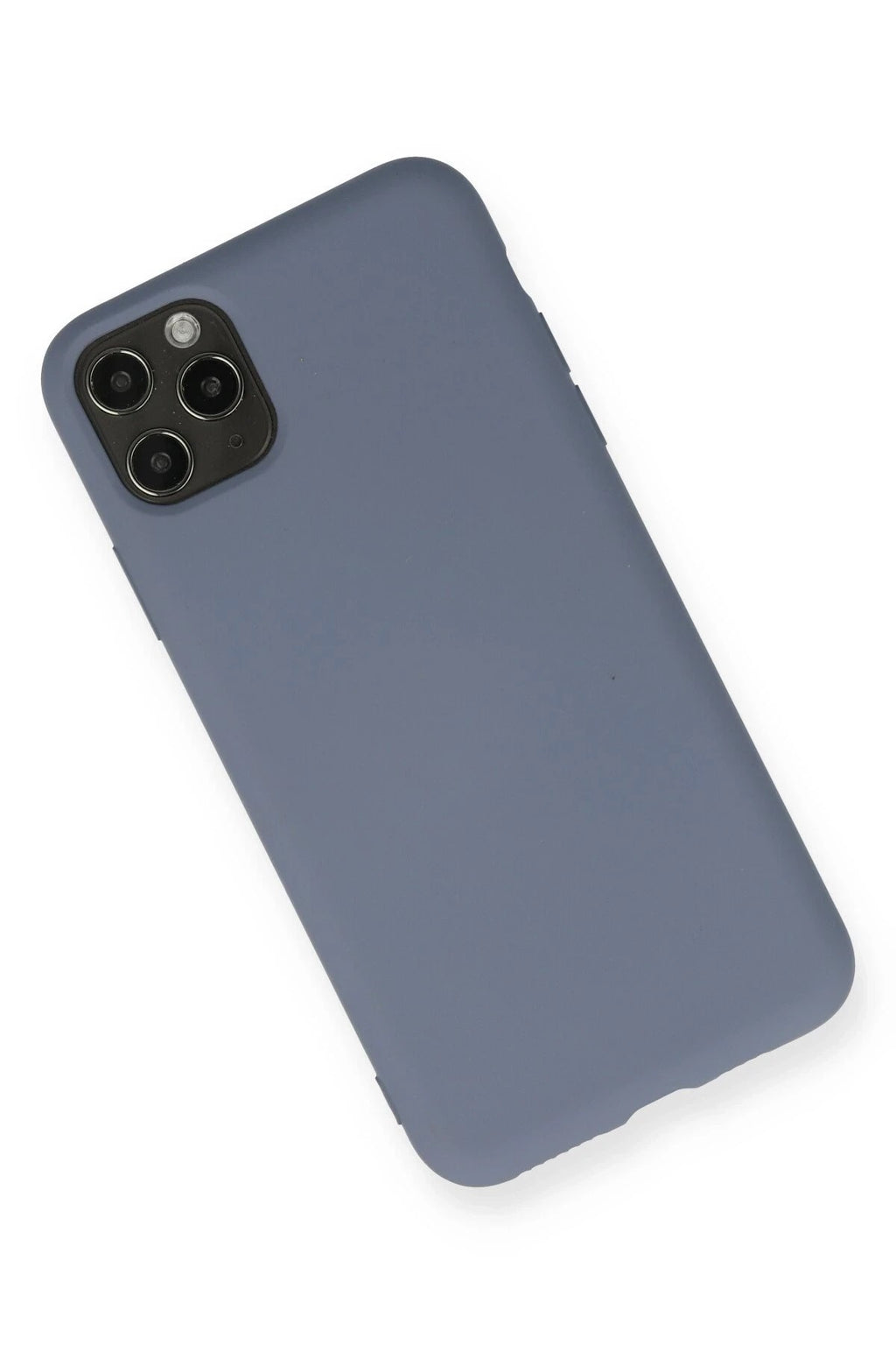 Mey İthalat® iPhone 11 Pro Max Kılıf Nano içi Kadife Silikon - Gri