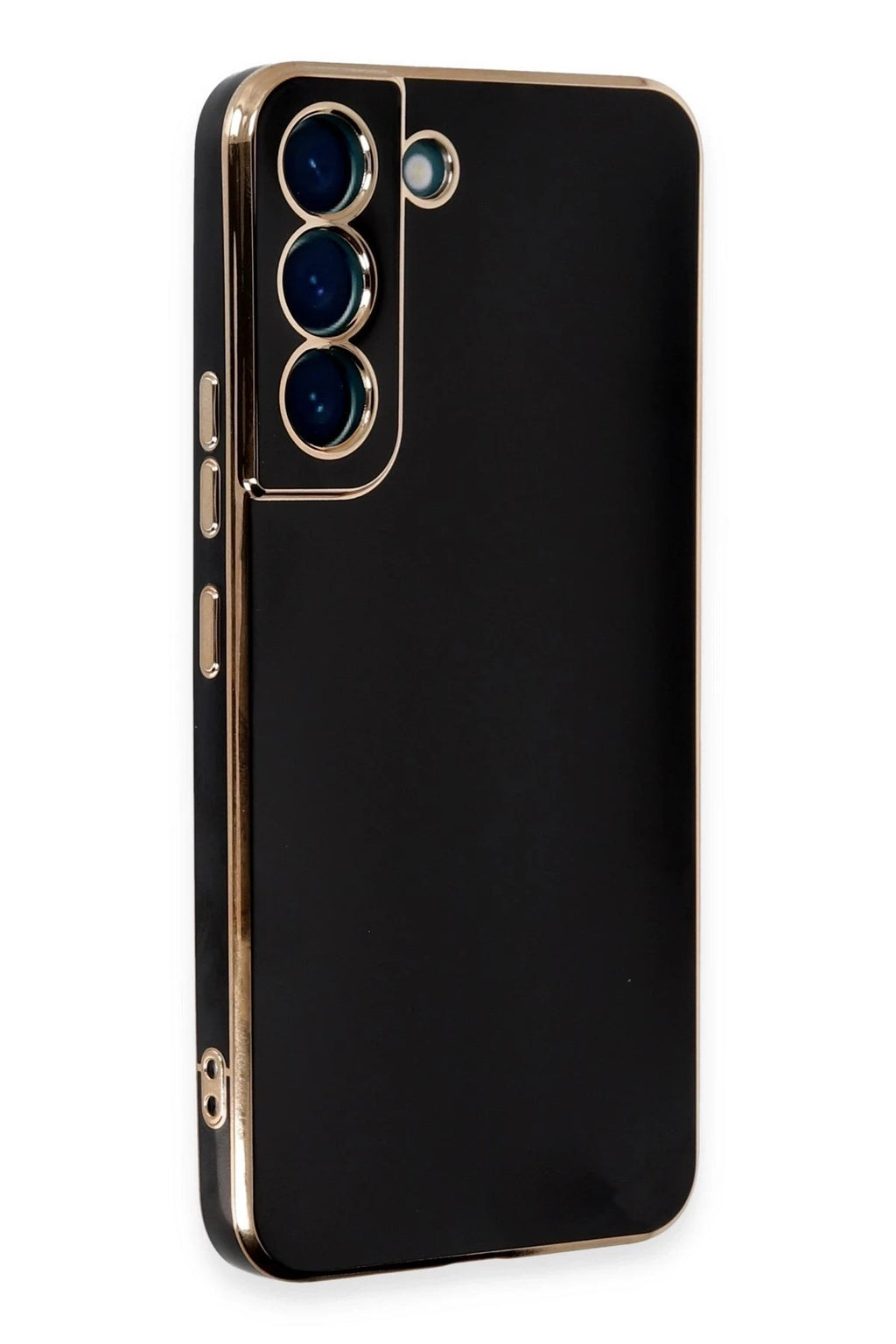 Mey İthalat® Samsung Galaxy S21 Kılıf Volet Silikon - Siyah